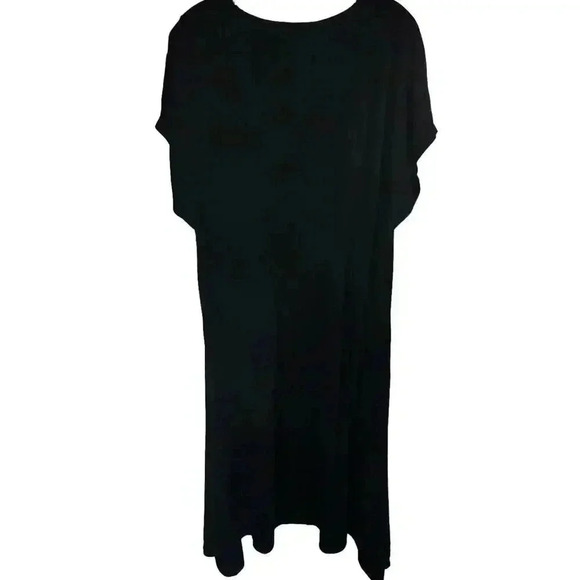 Zara Women’s Black Flare Hem Minimalist Oversized Dress Small‎ - Picture 5 of 6
